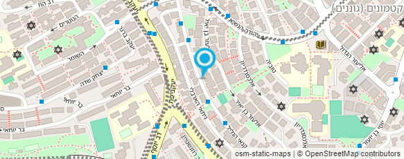 מפת הגעה אל א.כ. גבס ותקרות