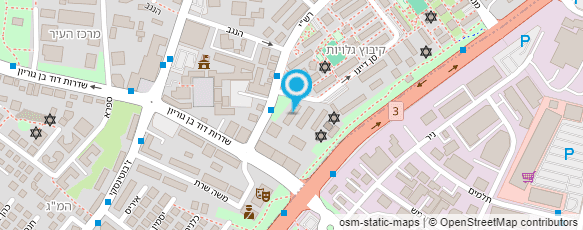 מפת הגעה אל ד"ר פיינציג יהושע יונית