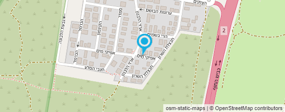 מפת הגעה אל סטודיו רותם