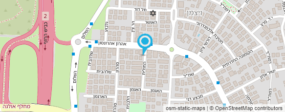 מפת הגעה אל המשפחתון של סימה