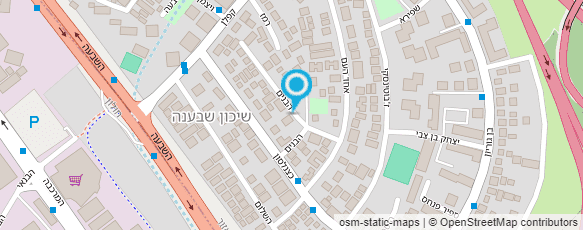 מפת הגעה אל נני רוזנברג - עיצוב בטקסטיל