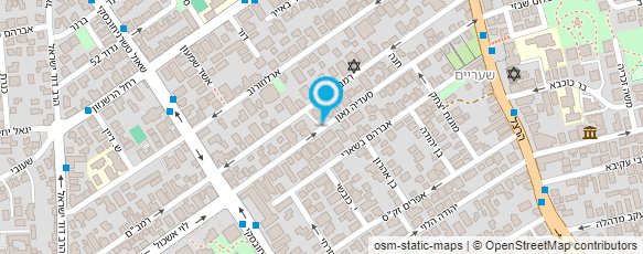 מפת הגעה אל גינון עמית