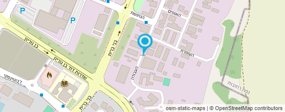 מפת הגעה אל מוסך מיקה מוטורס Mika Motors