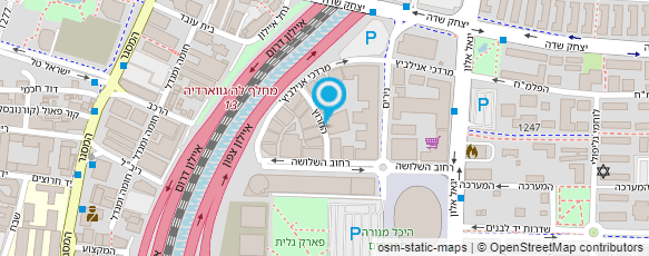 מפת הגעה אל עו"ד מירזאיב ראובן