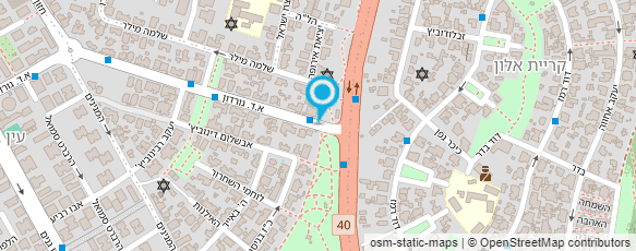 מפת הגעה אל אנבל בולוטוב Anabell Bolotov