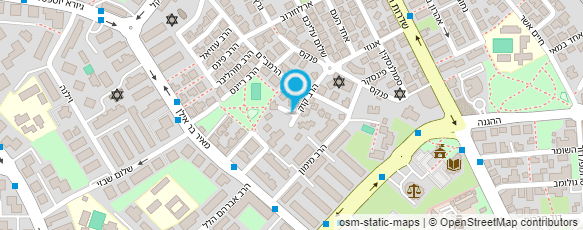 מפת הגעה אל מנעולן המרכז