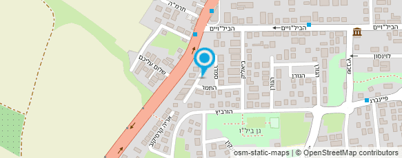 מפת הגעה אל בשבילך לגלות את היופי