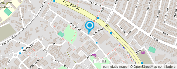 מפת הגעה אל יוסי קדם- מאמן כושר