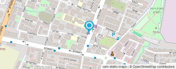 מפת הגעה אל רימונים - חברה לפיתוח רמת השרון בע"מ