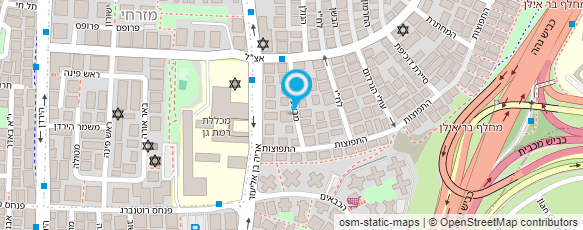 מפת הגעה אל א.י.ל גן עדן