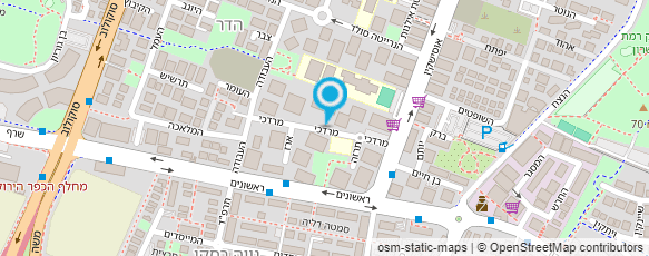 מפת הגעה אל פילאטיס מיכל ברנשטיין