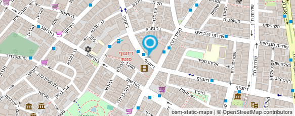 מפת הגעה אל סיטי בוטיק city boutique