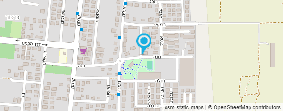 מפת הגעה אל דורית פוקס - פסיכותרפיה הוליסטית