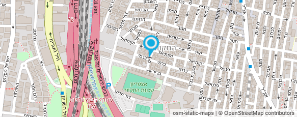 מפת הגעה אל אקספרס צבע והדברה