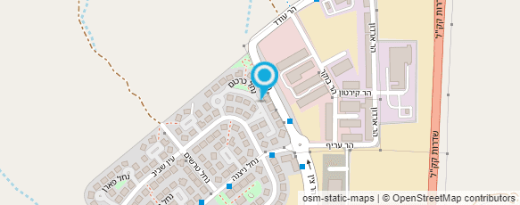 מפת הגעה אל צימר חורשה במדבר