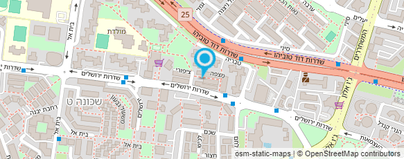 מפת הגעה אל משה חיון - שיעורים פרטיים