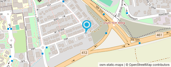 מפת הגעה אל י.ע. ערבה יזמות והשקעות בע"מ