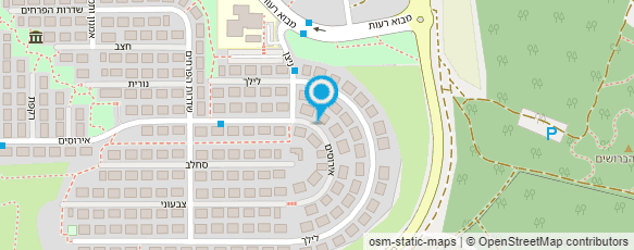 מפת הגעה אל טלי הורוביץ