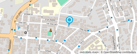 מפת הגעה אל אביה נפתולין-עיצוב ותכנון פנים