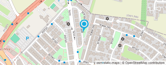 מפת הגעה אל ניר עזרה - שמאות מקרקעין