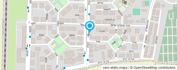 מפת הגעה אל טופ במרחבי השרון ייזום בע"מ