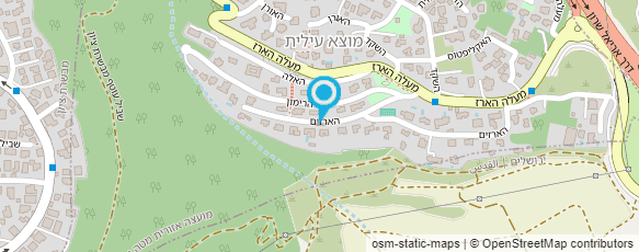 מפת הגעה אל הבריכה של ענת