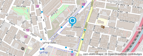 מפת הגעה אל עו"ד יעל הדני - קוסובר