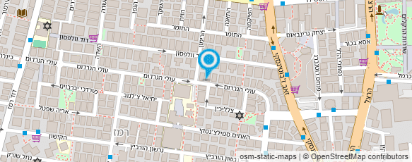 מפת הגעה אל עו"ד שקמה אהרון דוד