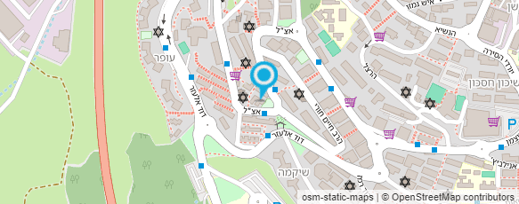 מפת הגעה אל קמחית עיצובים - סלון כלות