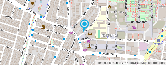 מפת הגעה אל ד"ר סיגל צוני