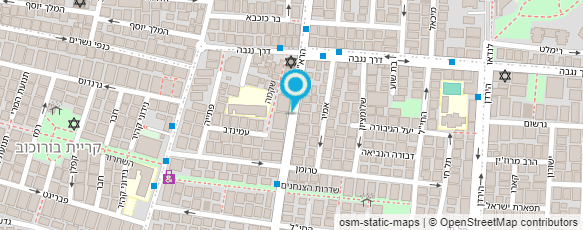 מפת הגעה אל סטודיו לעיצוב גרפי  Nzdesign