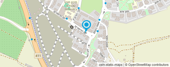 מפת הגעה אל גן הבית שלנו