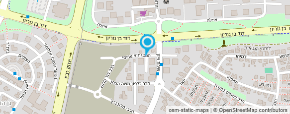 מפת הגעה אל מגי נוני עיצוב עוגות