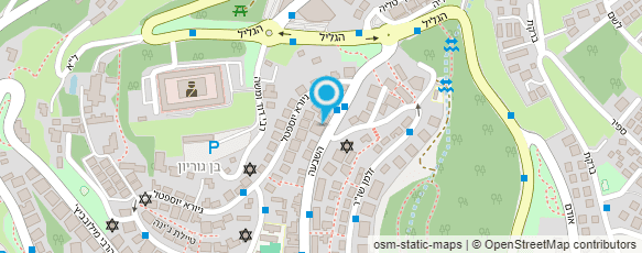 מפת הגעה אל יהודית רוס פדיקור טיפולי