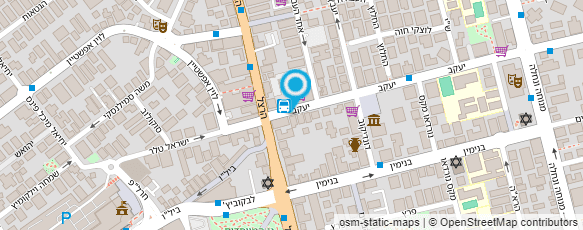 מפת הגעה אל המרכז האורטופדי לבריאות כף הרגל