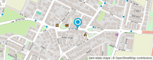 מפת הגעה אל כלבו מתוק למסיבה