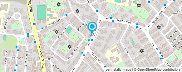 מפת הגעה אל מכון אמטק לבדיקות EMG