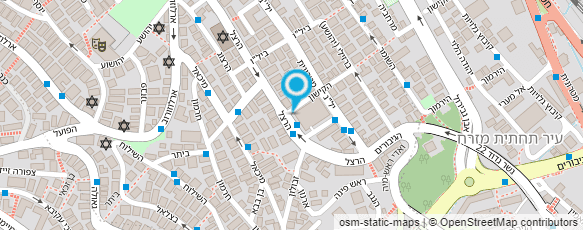 מפת הגעה אל מכבסה - מתפרה