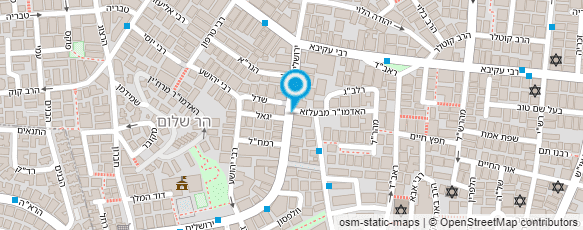 מפת הגעה אל אופטיקה ישראל - israelOptical