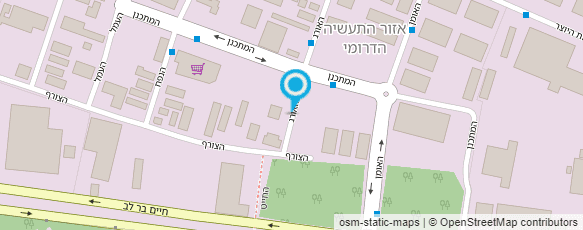 מפת הגעה אל שדי אלומיניום