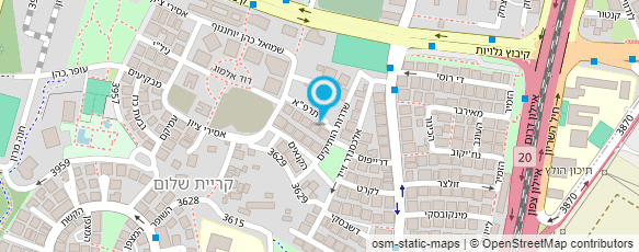 מפת הגעה אל רוטשילד שיער מפת הגעה אל רוטשילד שיער