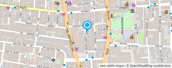 מפת הגעה אל שאנל & חן