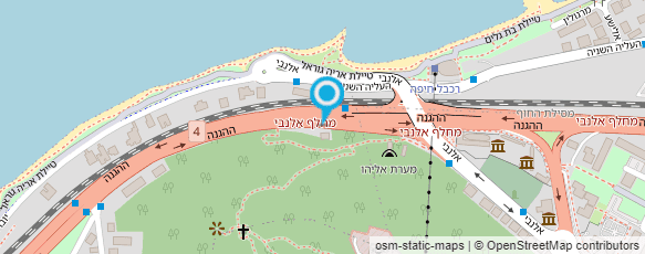 מפת הגעה אל ג'ורג' תאמר גסט האוס