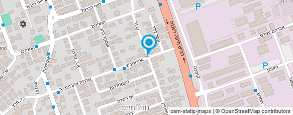 מפת הגעה אל צהרון 5 בלונים