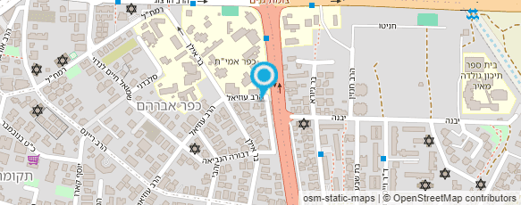 מפת הגעה אל אנטל מורן-תסרוקות כלה וערב