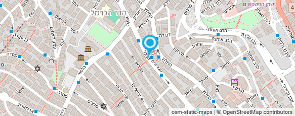 מפת הגעה אל נעלי מיס קומפורט