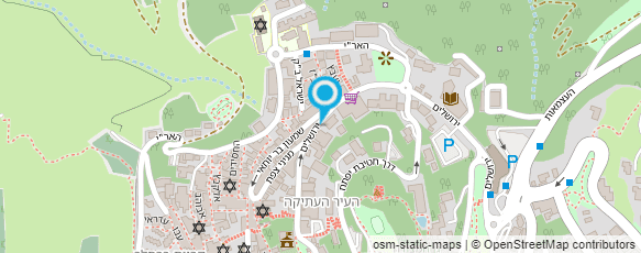 מפת הגעה אל נעלי בן דוד