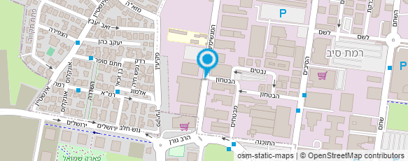 מפת הגעה אל משה רוזנמן סוכנות לביטוח