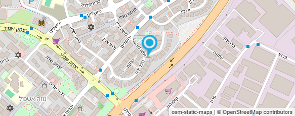 מפת הגעה אל רוית בלידשטיין