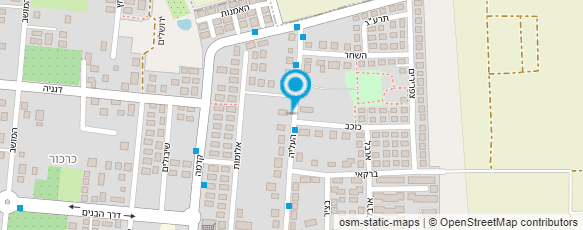 מפת הגעה אל בית ספר לשיטת וודאן